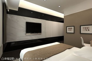 黑白大器 精品旅店之家的室內(nèi)裝飾工程設(shè)計